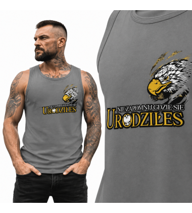 TANK TOP patriotyczne  NIE ZAPOMNIJ
